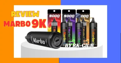 รีวิว marbo 9000 puff ที่สุดของพอตใช้แล้วทิ้ง